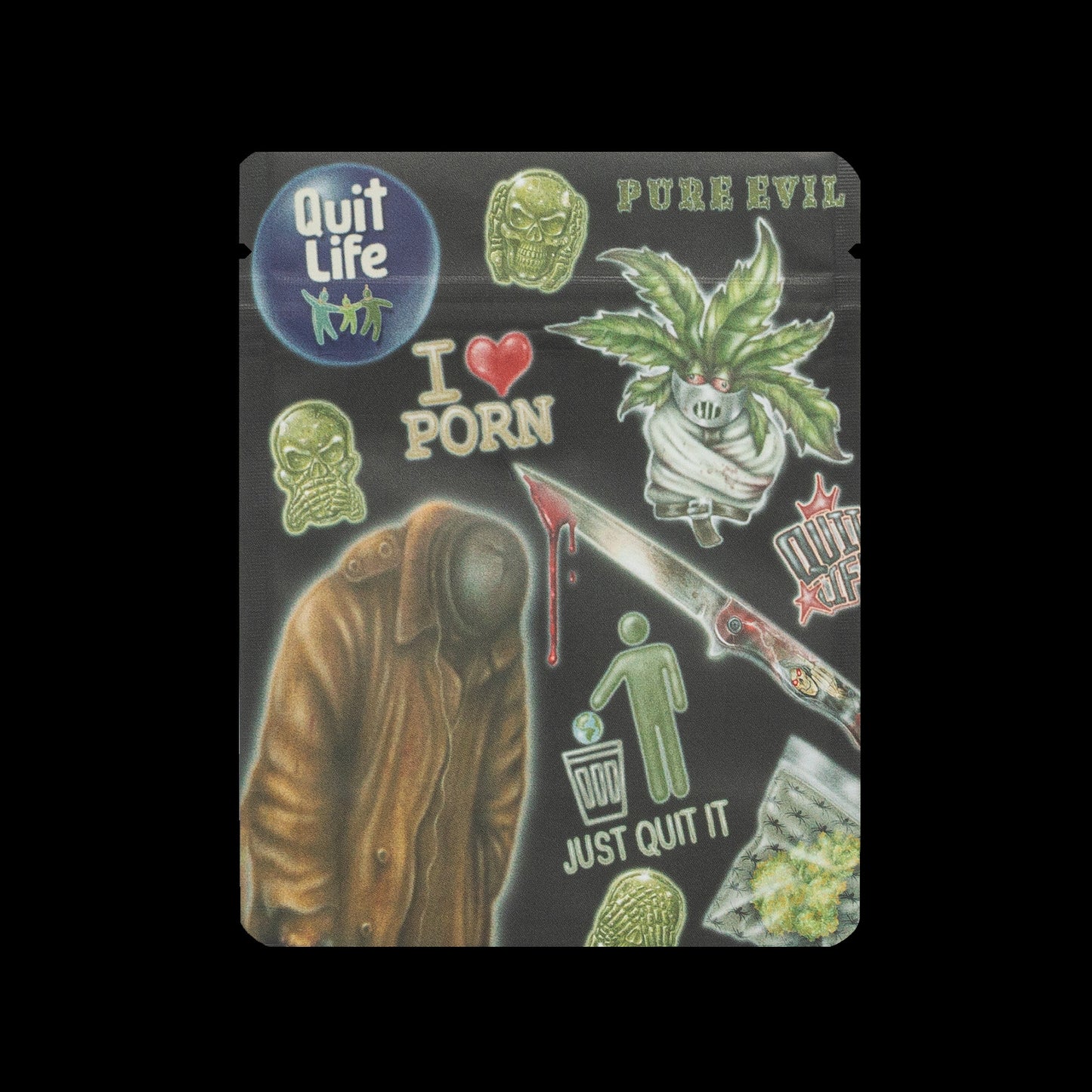 3.5 GRAM MYLAR BAGS
