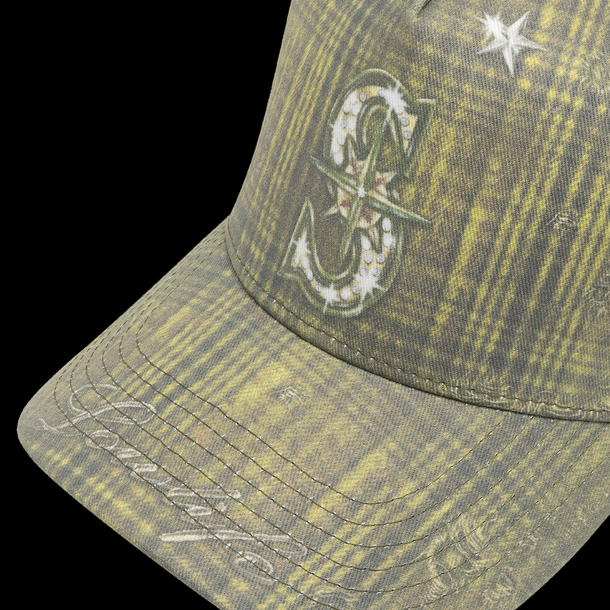 M'$ 5-PANEL HAT (GREEN)